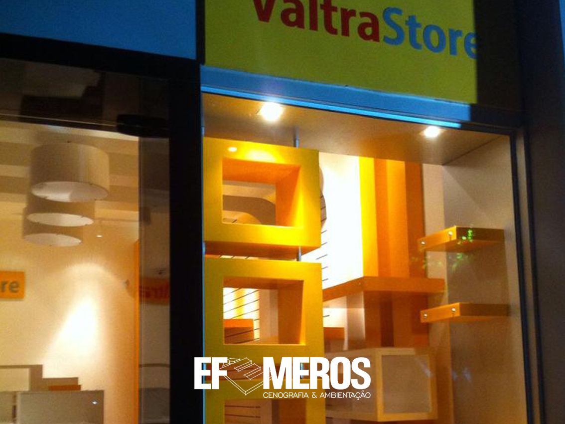 Ambientação, Arquitetura, Mobiliario loja, Fachada ACM, Sinalização