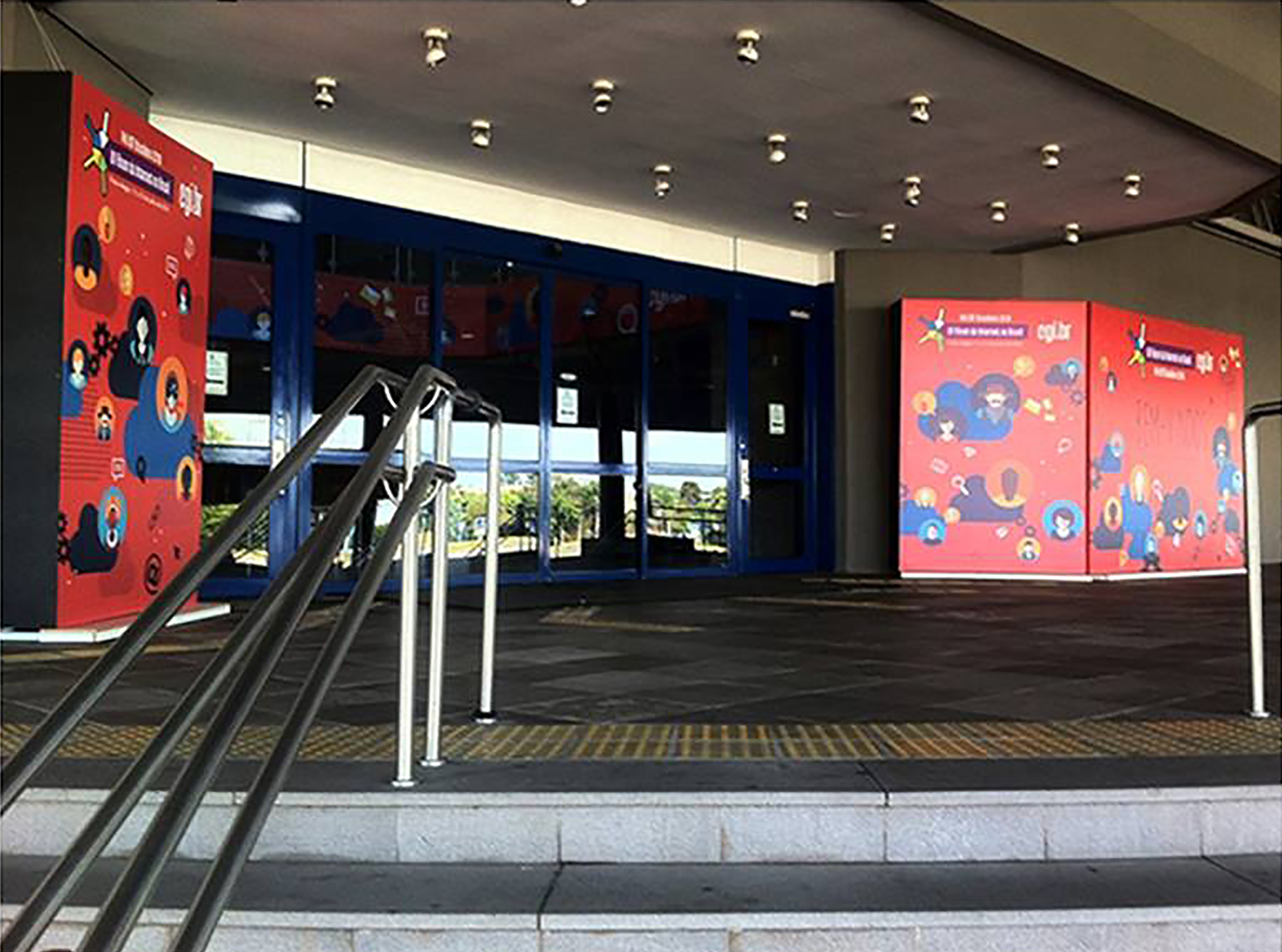 Fundo de Palco, Cenografia, Sinalização Eventos, Fiergs