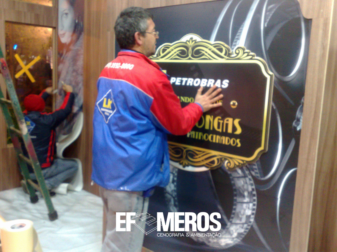 Stand, Ambientação, Arquitetura, Sinalização