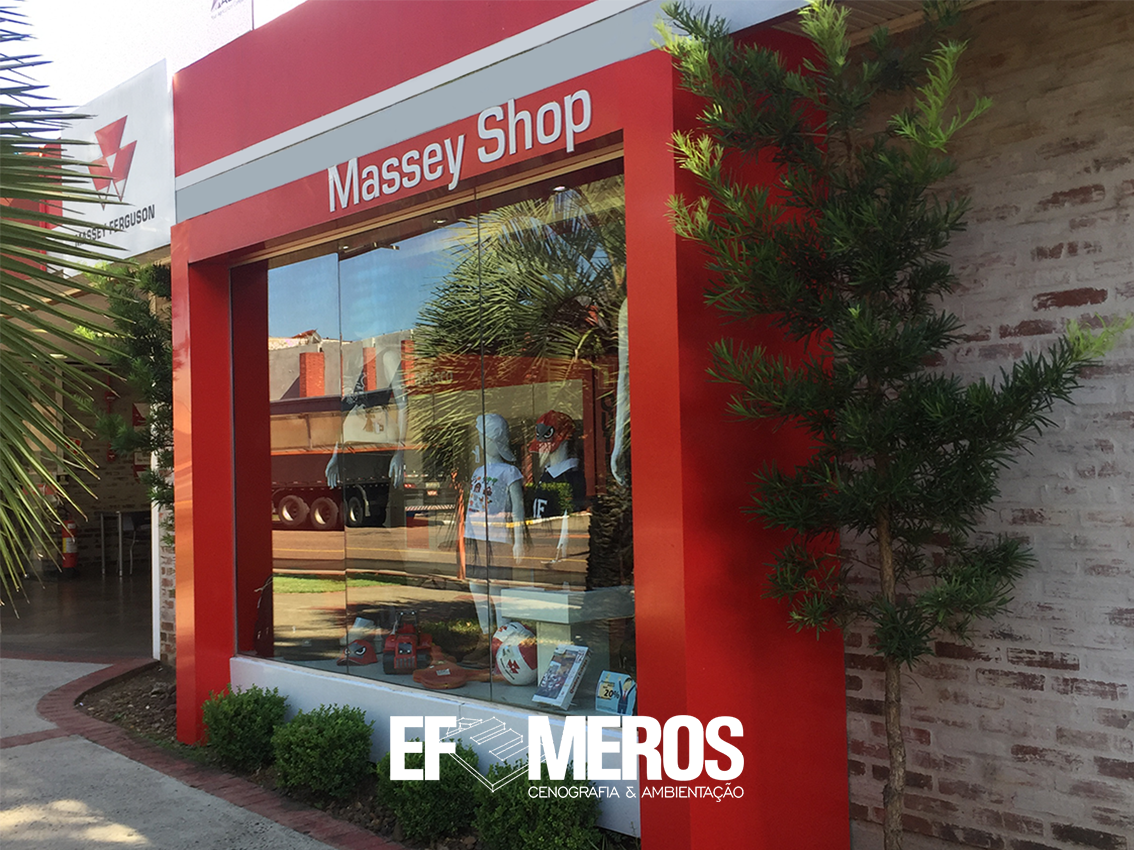 Ambientação, Arquitetura, Mobiliario loja, Fachada ACM, Sinalização