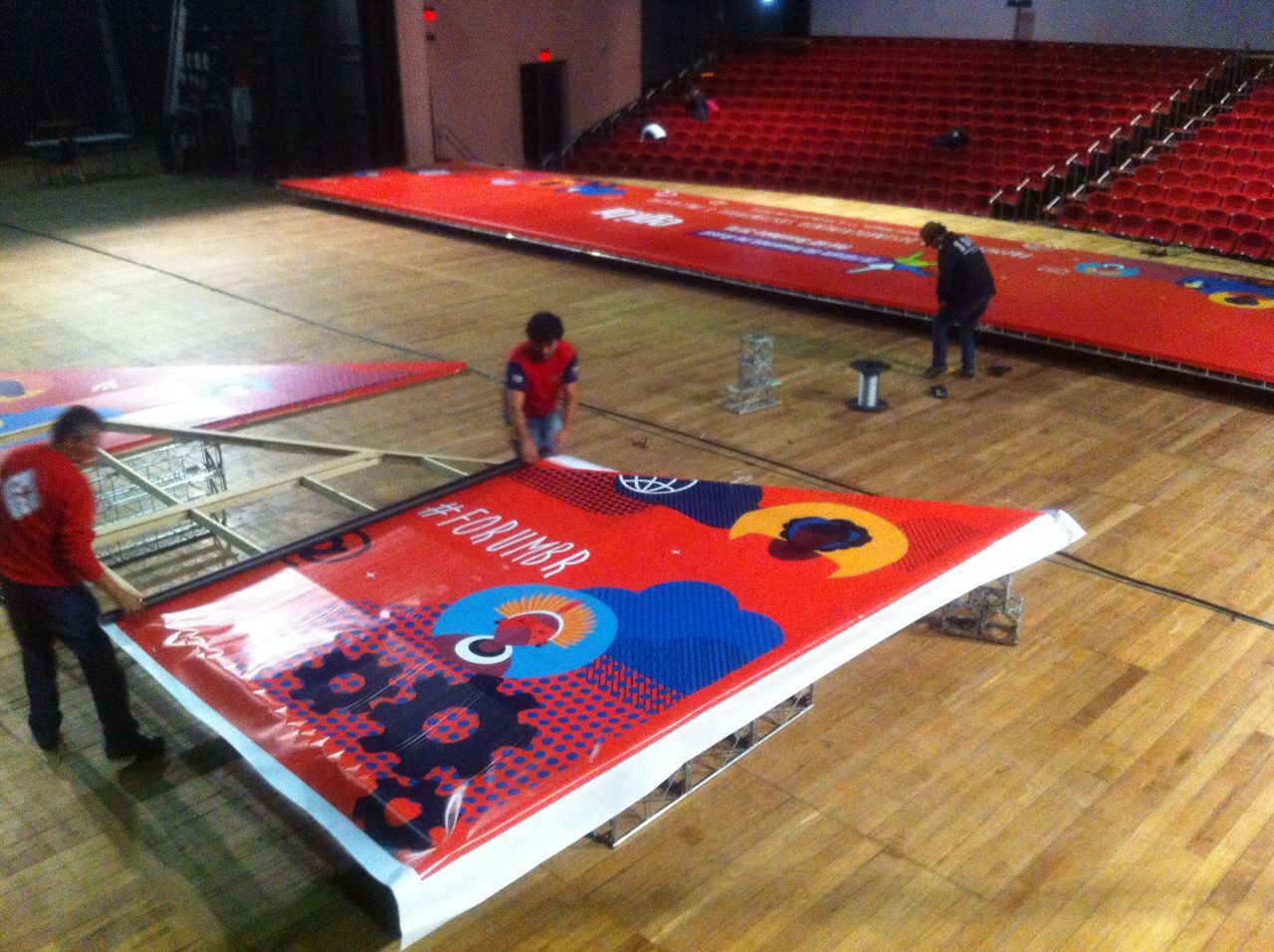 Fundo de Palco, Cenografia, Sinalização Eventos, Fiergs