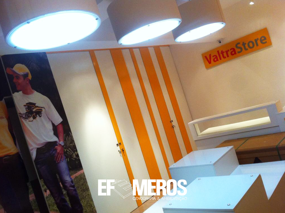 Ambientação, Arquitetura, Mobiliario loja, Fachada ACM, Sinalização