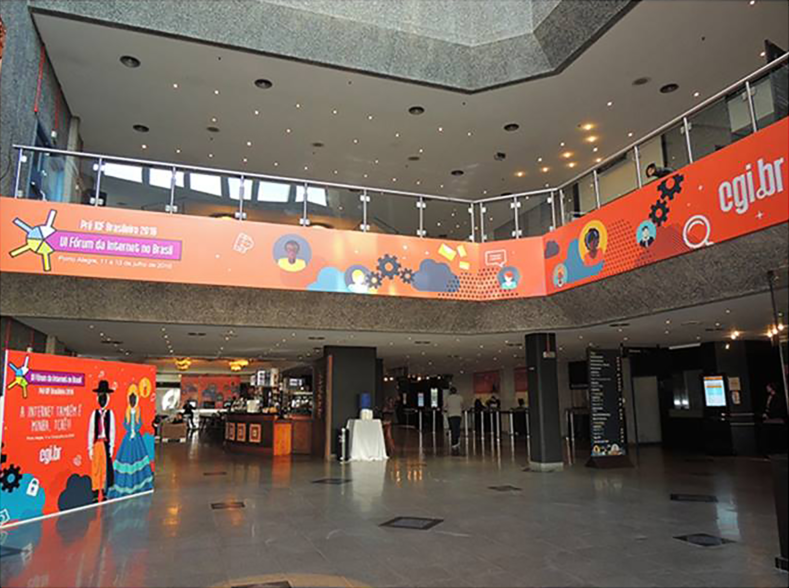 Fundo de Palco, Cenografia, Sinalização Eventos, Fiergs