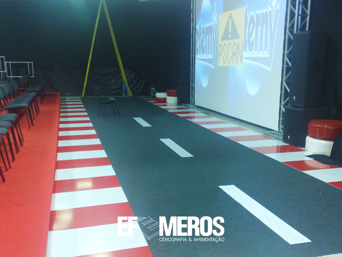 Ambientação, Evento Corporativo, Arquitetura, Pórtico, Recepção, Toyota, Fórmula 1