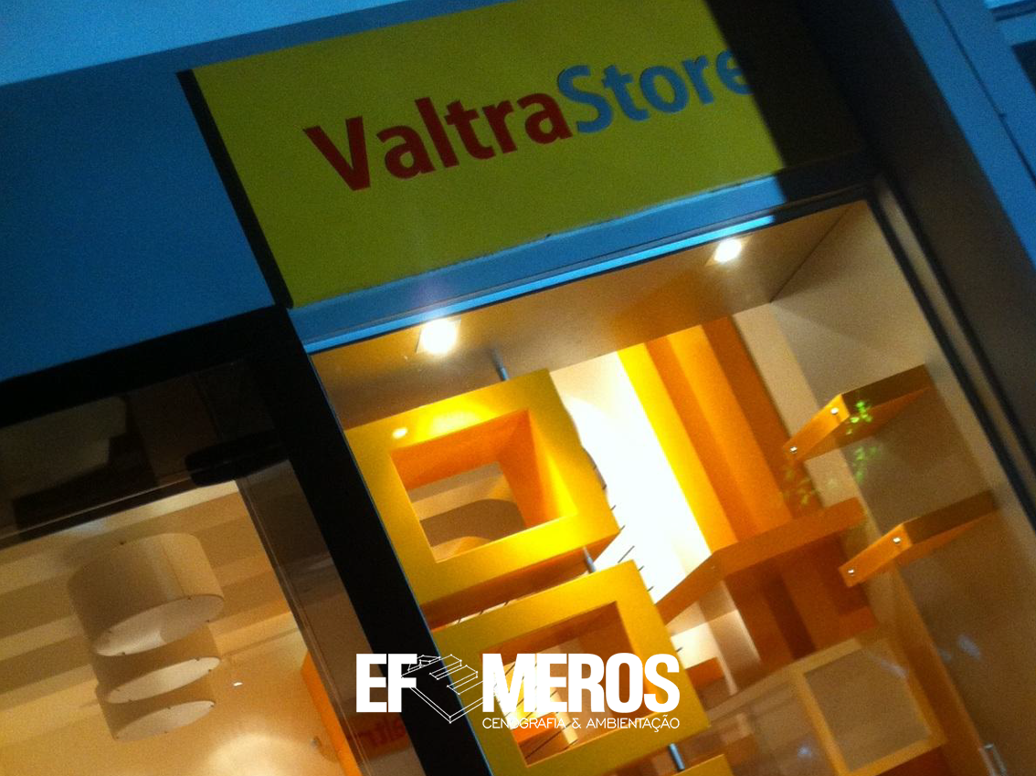 Ambientação, Arquitetura, Mobiliario loja, Fachada ACM, Sinalização