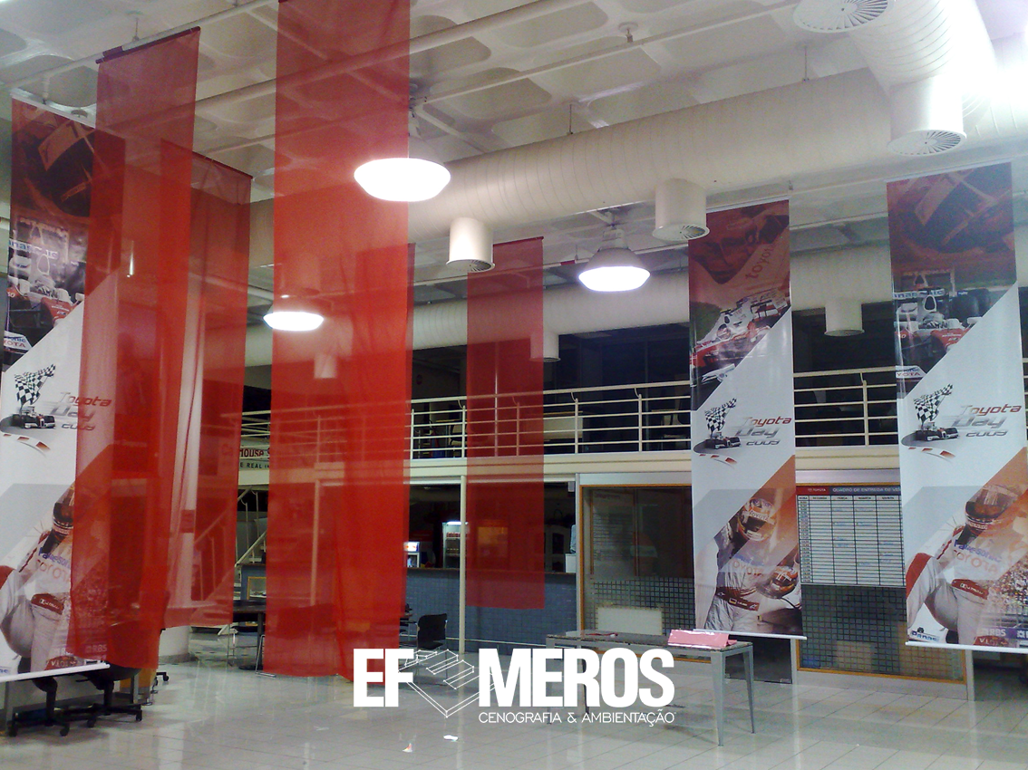 Ambientação, Evento Corporativo, Arquitetura, Pórtico, Recepção, Toyota, Fórmula 1