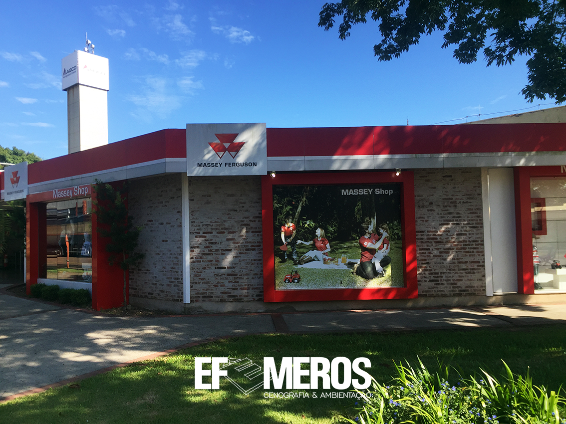 Ambientação, Arquitetura, Mobiliario loja, Fachada ACM, Sinalização